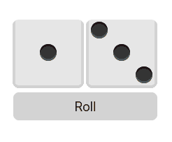 2D Dice Roll Animation